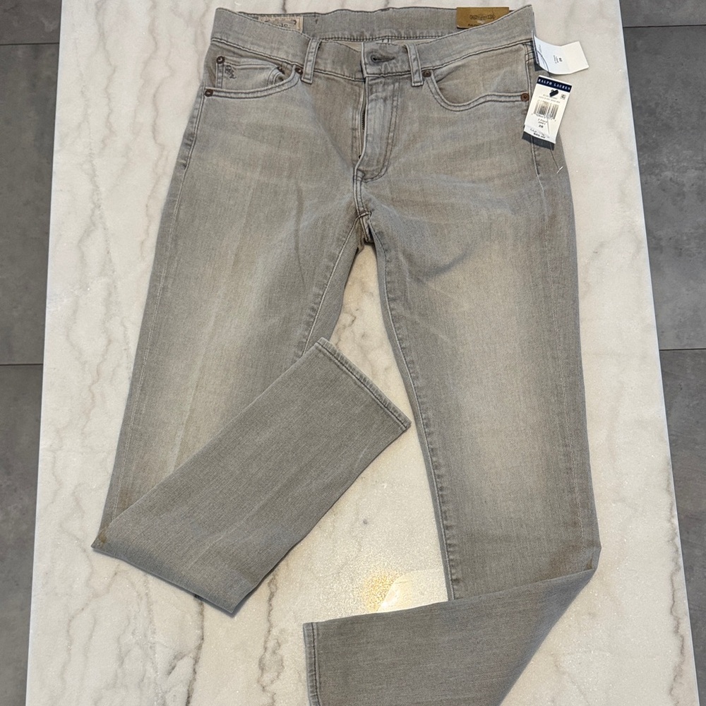 Ralph Lauren Women's Gray Skinny Jeans